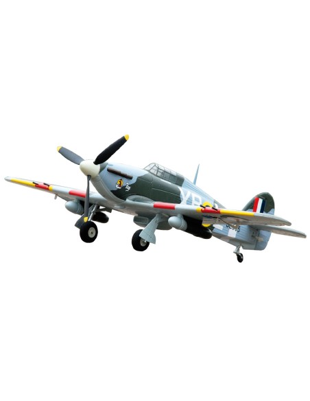 Avion radiocommandé Hurricane Vert d'ouragan PNP 4 canaux SW 75 cm - LCDP - Radiocommande.fr