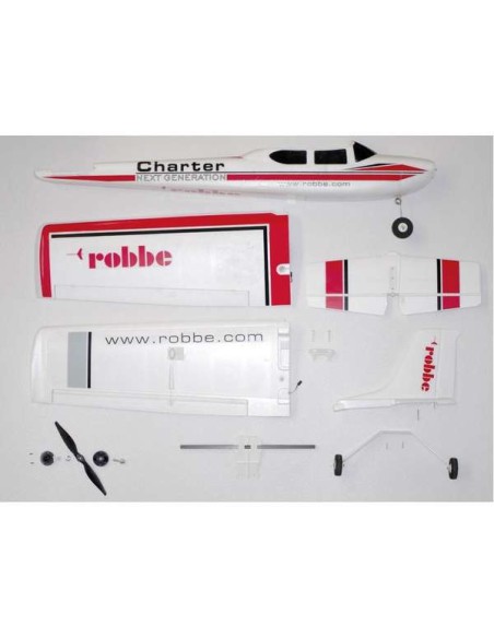 Avion CHARTER NXG TRAINER PNP - LCDP - Radiocommande.fr