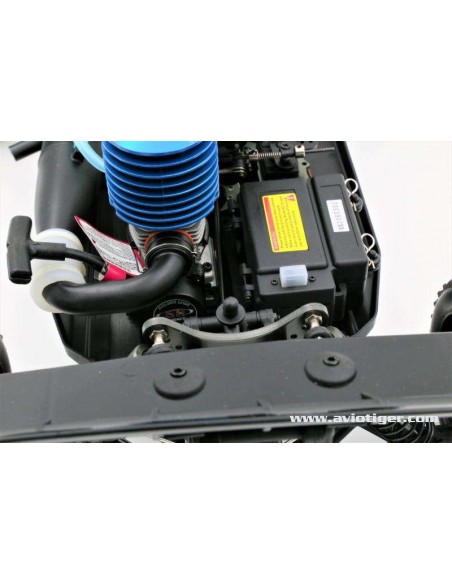 Voiture BULL SPORT 1/8 NITRO - LCDP - Radiocommande.fr