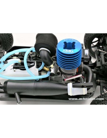 Voiture BULL SPORT 1/8 NITRO - LCDP - Radiocommande.fr