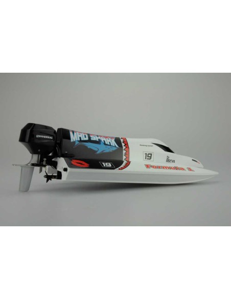 Bateau Botte F1 Shar Shark Brushless 2,4 GHz RTR - LCDP - Radiocommande.fr
