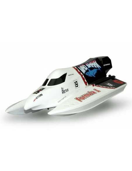 Bateau Botte F1 Shar Shark Brushless 2,4 GHz RTR - LCDP - Radiocommande.fr