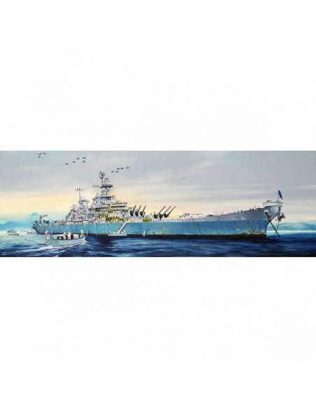 Bateau USS Missouri BB-63 1/200, radiocommandable ou statique - LCDP - Radiocommande.fr