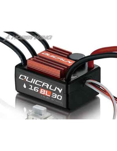 Régulateur de vitesse Quicrun WP16BL30 Brushless - LCDP - Radiocommande.fr
