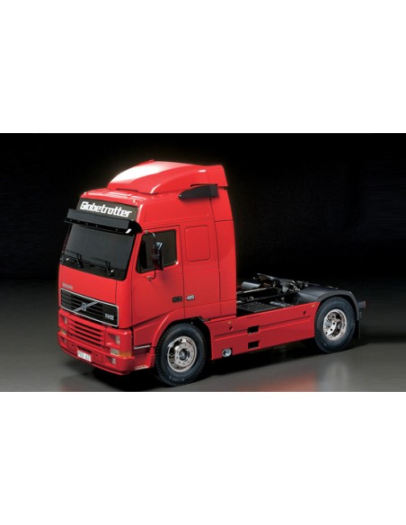 Camion Volvo FH12 RTR rouge - LCDP - Radiocommande.fr