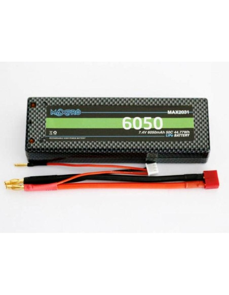 ACCU LIPO 7.4V 6050MAH 50C HC - LCDP - Radiocommande.fr