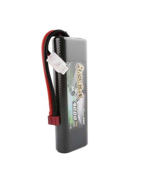 ACCU GENS ACE BATTERIE LIPO 2S 7.4V-4000-45C(DEANS) 139X47X23MM 200G - LCDP - Radiocommande.fr