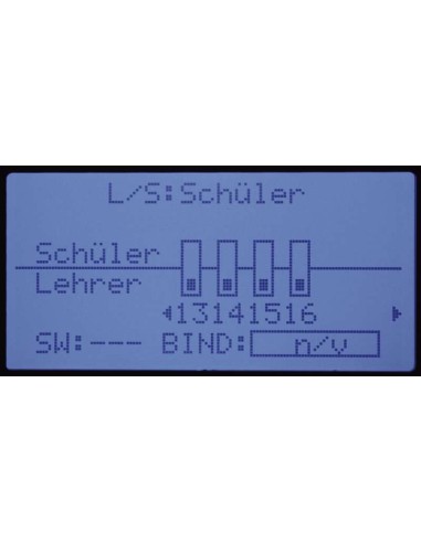 RADIO GRAUPNER mc-26 HoTT 16-voies 2.4 GHz - LCDP - Radiocommande.fr