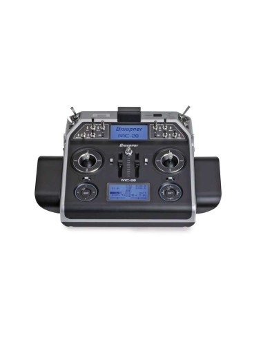 RADIO GRAUPNER mc-28 HoTT 2.4 GHz 16-Canal GR-18 - LCDP - Radiocommande.fr