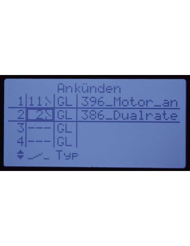 RADIO GRAUPNER mc-28 HoTT 2.4 GHz 16-Canal GR-18 - LCDP - Radiocommande.fr