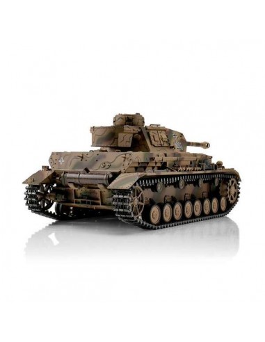 Tank 1/16 RC PzKpfw IV Ausf. G camo BB - LCDP - Radiocommande.fr