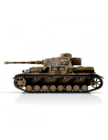 Tank 1/16 RC PzKpfw IV Ausf. G camo BB - LCDP - Radiocommande.fr