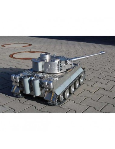 Tank 1/8 RC Tiger I Full Metal Version Tank BB - LCDP - Radiocommande.fr