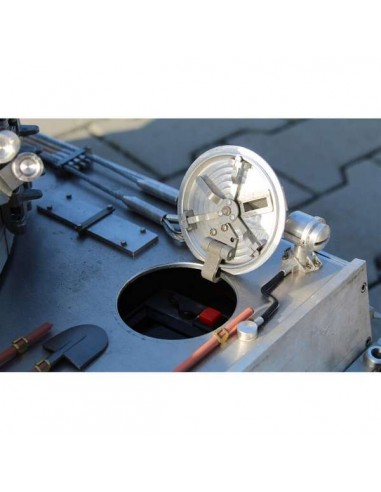 Tank 1/8 RC Tiger I Full Metal Version Tank BB - LCDP - Radiocommande.fr