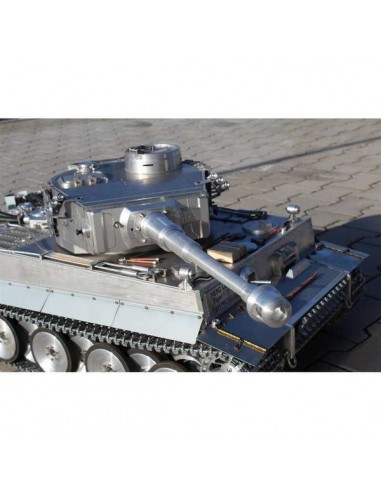 Tank 1/8 RC Tiger I Full Metal Version Tank BB - LCDP - Radiocommande.fr