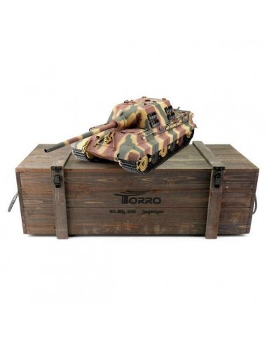 Tank 1/16 RC Jagdtiger camo BB - LCDP - Radiocommande.fr
