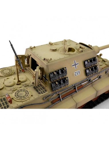 Tank 1/16 RC Jagdtiger sable BB - LCDP - Radiocommande.fr