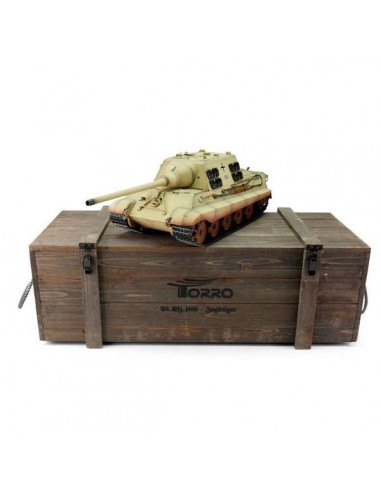 Tank 1/16 RC Jagdtiger sable BB - LCDP - Radiocommande.fr