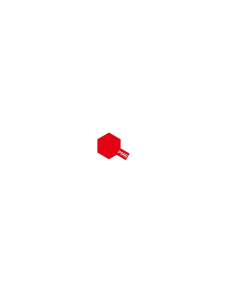 Bombe PS60 rouge mica - LCDP - Radiocommande.fr