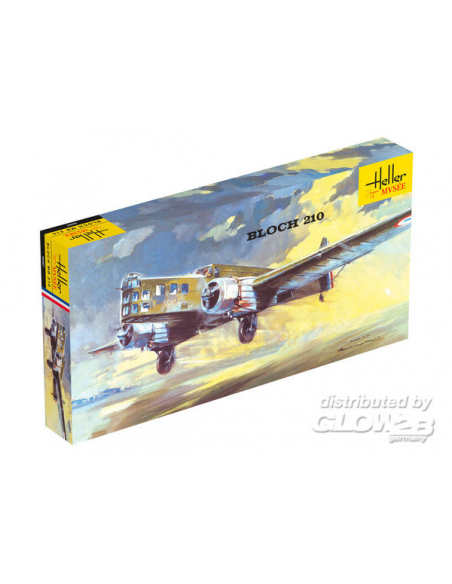 Maquette Heller: BLOCH 210 "Heller Museum in 1:72 - LCDP - Radiocommande.fr