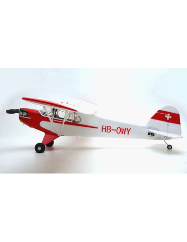 Avion Plane 1400mm J3 V3 PNP kit with Floats Piper cub j3 - LCDP - Radiocommande.fr