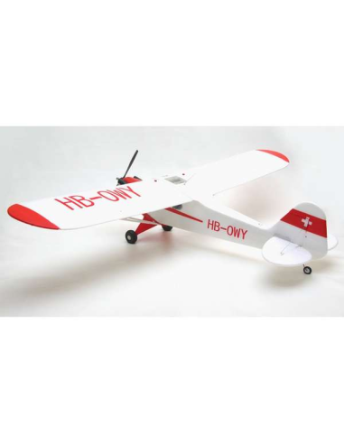 Avion Plane 1400mm J3 V3 PNP kit with Floats Piper cub j3 - LCDP - Radiocommande.fr