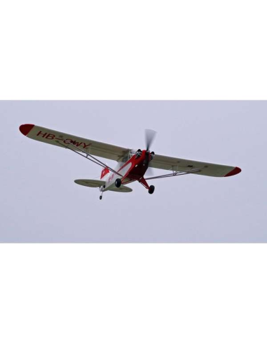 Avion Plane 1400mm J3 V3 PNP kit with Floats Piper cub j3 - LCDP - Radiocommande.fr