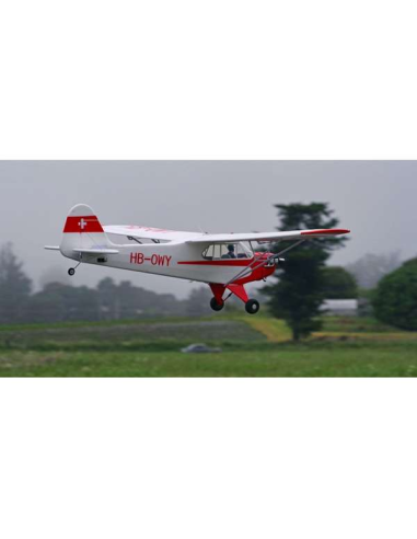 Avion Plane 1400mm J3 V3 PNP kit with Floats Piper cub j3 - LCDP - Radiocommande.fr
