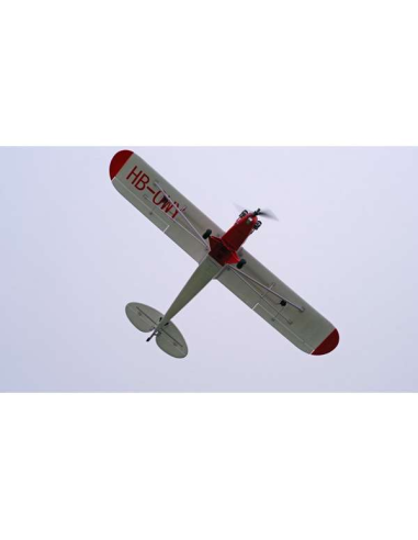 Avion Plane 1400mm J3 V3 PNP kit with Floats Piper cub j3 - LCDP - Radiocommande.fr