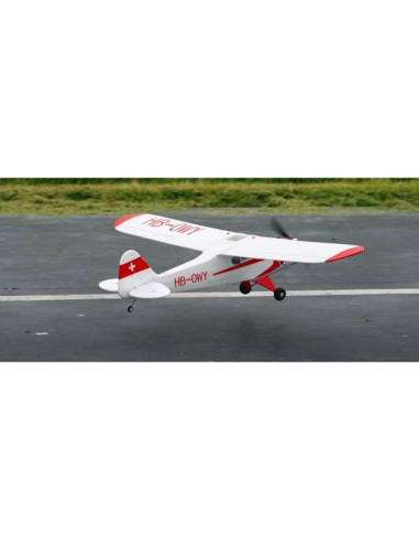 Avion Plane 1400mm J3 V3 PNP kit with Floats Piper cub j3 - LCDP - Radiocommande.fr