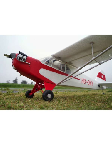 Avion Plane 1400mm J3 V3 PNP kit with Floats Piper cub j3 - LCDP - Radiocommande.fr