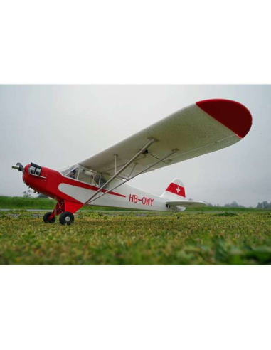 Avion Plane 1400mm J3 V3 PNP kit with Floats Piper cub j3 - LCDP - Radiocommande.fr