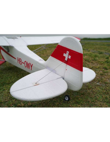 Avion Plane 1400mm J3 V3 PNP kit with Floats Piper cub j3 - LCDP - Radiocommande.fr