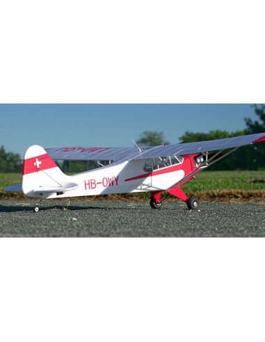 Avion Plane 1400mm J3 V3 PNP kit with Floats Piper cub j3 - LCDP - Radiocommande.fr