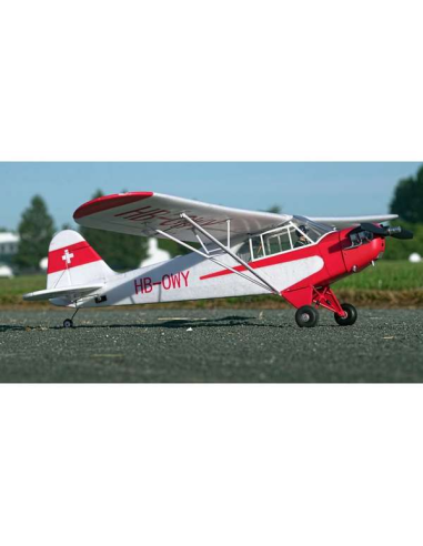 Avion Plane 1400mm J3 V3 PNP kit with Floats Piper cub j3 - LCDP - Radiocommande.fr