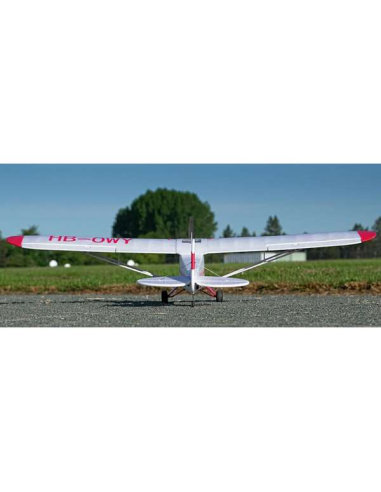 Avion Plane 1400mm J3 V3 PNP kit with Floats Piper cub j3 - LCDP - Radiocommande.fr