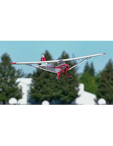 Avion Plane 1400mm J3 V3 PNP kit with Floats Piper cub j3 - LCDP - Radiocommande.fr