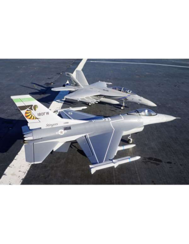 Avion Jet 70mm EDF F-16C (v2) PNP kit - LCDP - Radiocommande.fr