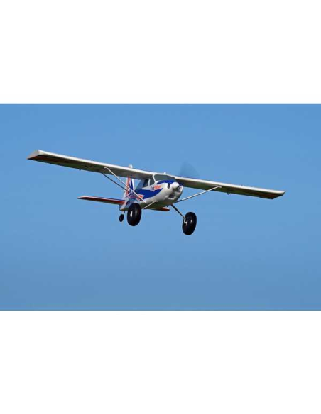 Avion Plane 1400mm Kingfisher PNP kit with Floats & Skis - LCDP - Radiocommande.fr
