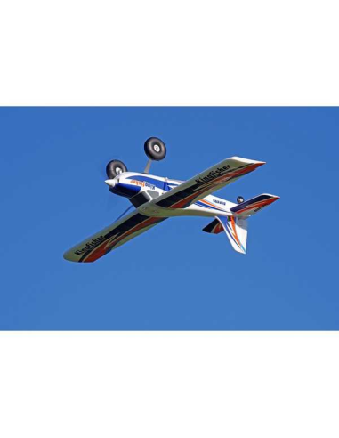 Avion Plane 1400mm Kingfisher PNP kit with Floats & Skis - LCDP - Radiocommande.fr