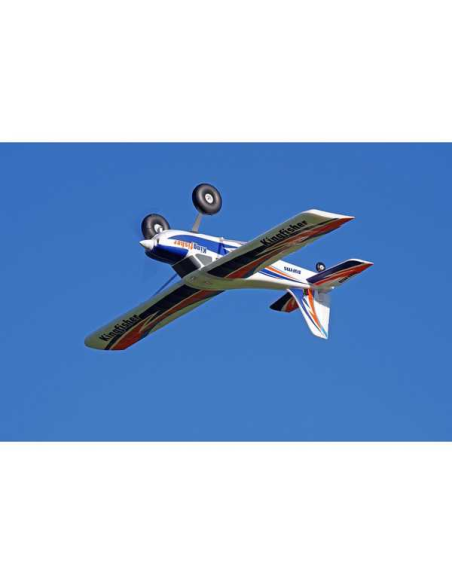 Avion Plane 1400mm Kingfisher PNP kit with Floats & Skis - LCDP - Radiocommande.fr