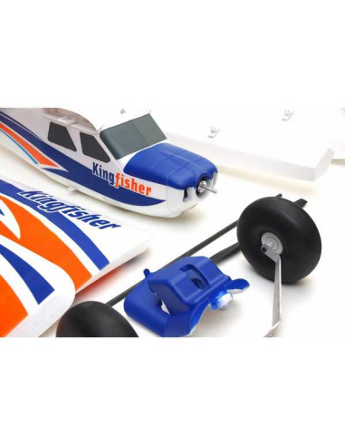 Avion Plane 1400mm Kingfisher PNP kit with Floats & Skis - LCDP - Radiocommande.fr