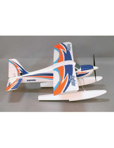 Avion Plane 1400mm Kingfisher PNP kit with Floats & Skis - LCDP - Radiocommande.fr