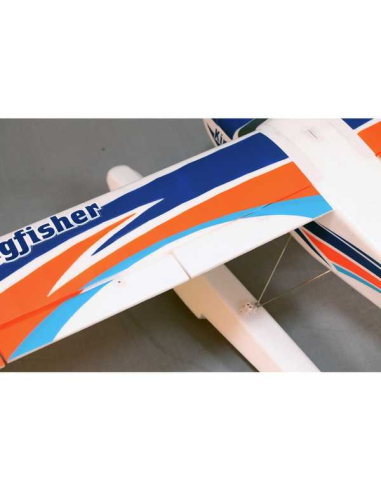 Avion Plane 1400mm Kingfisher PNP kit with Floats & Skis - LCDP - Radiocommande.fr