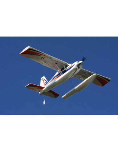 Avion Plane 1400mm Kingfisher PNP kit with Floats & Skis - LCDP - Radiocommande.fr