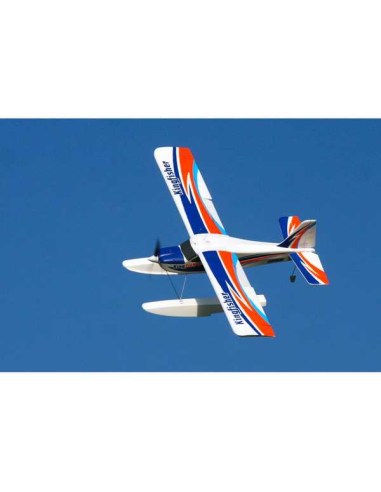 Avion Plane 1400mm Kingfisher PNP kit with Floats & Skis - LCDP - Radiocommande.fr