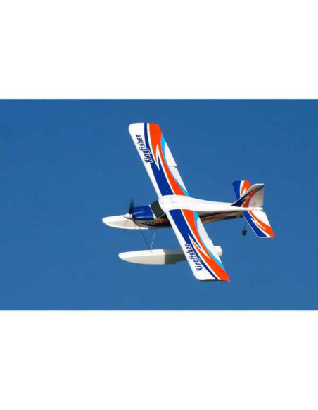 Avion Plane 1400mm Kingfisher PNP kit with Floats & Skis - LCDP - Radiocommande.fr