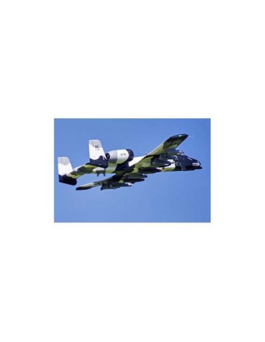 Avion Jet Twin 70mm EDF A-10 V2 Camo PNP Kit w/ free reflex system - LCDP - Radiocommande.fr