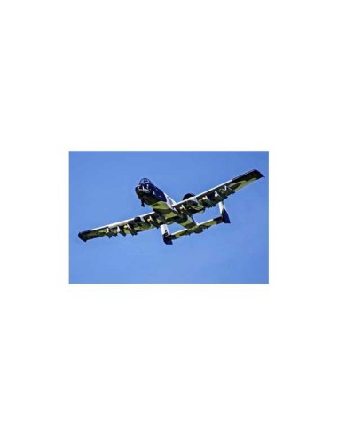 Avion Jet Twin 70mm EDF A-10 V2 Camo PNP Kit w/ free reflex system - LCDP - Radiocommande.fr