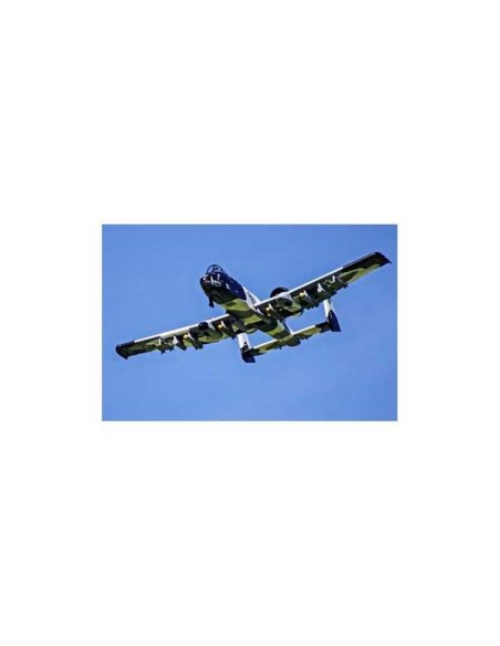 Avion Jet Twin 70mm EDF A-10 V2 Camo PNP Kit w/ free reflex system - LCDP - Radiocommande.fr
